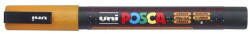 uni Dekormarker 0, 9-1, 3mm, Uni-Posca PC-3ML csillámló narancs (2UPC3MLN) - azellato