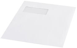 Bluering Boríték TC/4 szilikonos bélésnyomott bal ablak 55x90 ablak oldalról 20mm felülről 57mm Bluering® fehér (TC4SZBA55X90) - azellato