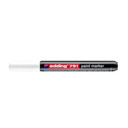 edding Lakkmarker 1-2mm, kerek Edding 791 fehér - azellato