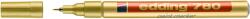 edding Lakkmarker 0, 8mm, kerek Edding 780 arany (7580114007) - azellato