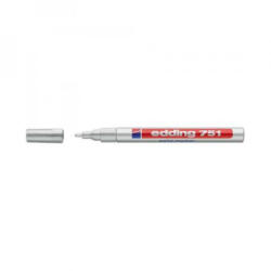 edding Lakkmarker 1-2mm, kerek Edding 751 ezüst (7580097012) - azellato