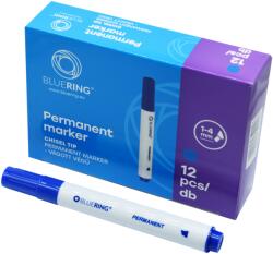 BLUERING Alkoholos marker 1-4mm, vágott végű Bluering® kék (JJ20523C)