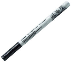  Lakkmarker 0, 8mm, kerek fekete - azellato