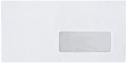 Bluering Boríték LA4 szilikonos bélésnyomott jobb ablakos 35x90mm 110x220mm J28A20 Bluering® fehér (BORLA4SZILI3590) - azellato