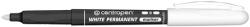 Centropen Rostirón, filctoll vízbázisú 1-2, 5mm, kerek hegyű Centropen 2687 fehér (526870100) - azellato