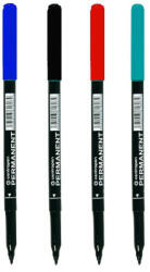 Centropen Alkoholos marker 1mm, kerek hegyű, Centropen 2536 kék (625360106) - azellato