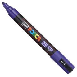 uni Dekormarker 1, 8-2, 5mm, Uni Posca PC-5M poroszkék - azellato