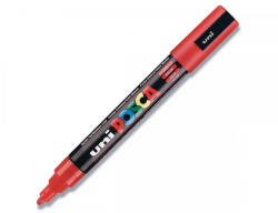 uni Dekormarker 1, 8-2, 5mm, Uni Posca PC-5M piros (2UPC5MP) - azellato