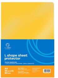 BLUERING Genotherm `L` A4, 80 micron sárga 25 db/csomag, Bluering®, (20919) - azellato