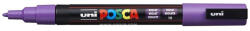 uni Dekormarker 0, 9-1, 3mm, Uni Posca PC-3M lila (2UPC3ML) - azellato