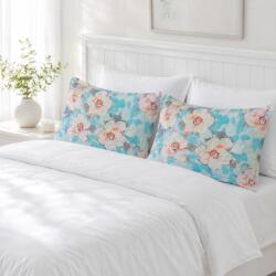 Kotonia Home Set 2 perne matlasate Kotonia Home - 50x70 cm, 630 gr/buc, decor floral 01 (126073)