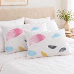 Kotonia Home Set 2 perne matlasate Kotonia Home - 50x70 cm, 630 gr/buc, decor pene 08 (126217)