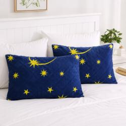 Kotonia Home Set 2 perne matlasate Kotonia Home - 50x70 cm, 630 gr/buc, decor stele 012 (126221)