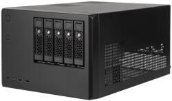 Silverstone SST-CS351B SAS-12G-/SATA-6G-NAS-Gehäuse mit 5 Einschüben (SST-CS351B)