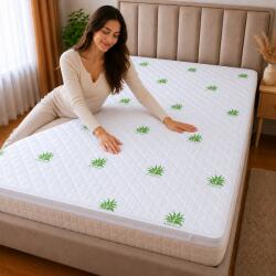 Kotonia Home Topper Saltea Memory Kotonia Home - 160x200+4 cm, decor Aloe Vera (005096)