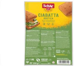 Schär Gluténmentes elősütött ciabatta zsemlék magvas 4x50/200 g