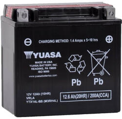 YUASA 12Ah 200A YTX14L-BS