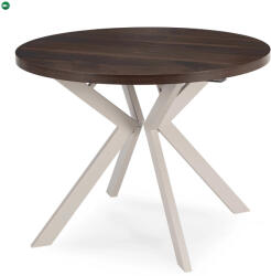 Mebel Elite Modern bővíthető étkezőasztal LUKAS 100-250 cm dió kasmír