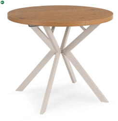 Mebel Elite Modern bővíthető étkezőasztal LUGO 90-190 cm tölgy kasmír