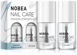 NOBEA Nail Care Diamond Strength Set set de lacuri de unghii Diamond strength set