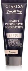Claresa Care All Day Beauty Protective Foundation védő make-up SPF 50 árnyalat 1W Light Warm 30 ml