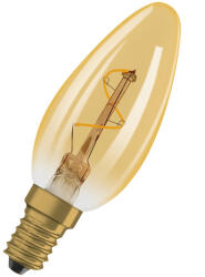OSRAM Vintage 1906 E14 LED Classic B 1.8W, 30lm, 2200 K, arany (4099854551888)