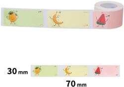 Niimbot T 30x70mm 110 db, gyümölcs party - B21, B21S, B3, B1S, B3, B1S kompatibilis (A2A78838401)