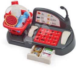 Ecoiffier Casă de marcat Bubble Shop Écoiffier cu coș de cumpărături și 26 accesorii, de la 18 luni (ECO1230)