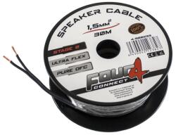 Four Connect Cablu boxe Four Connect, 4-800233, Stage 2, 30 m, 2 x 1.5 mm2, OFC