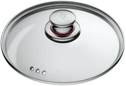 WMF Capac de oala WMF Quality One, 16 cm, din sticla cu maner metalic, rezistent la caldura (07.7816.6380)