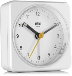 Braun Ceas de perete analogic Braun BC03 W, alb, cu functie de iluminare si alarma crescatoare (67083_BC03W)
