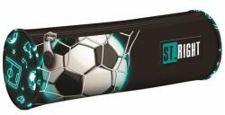 St. Majewski Penar etui cilindric cu 1 fermoar St. Majewski St. Right, Motiv Neon Football (P4646) Penar