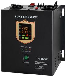 KEMOT Invertor solar hybrid 500W On Grid/Off Grid 12V 800VA cu Sinus Pur AC/PV Kemot PROsolar 800 - URZ3416 (URZ3416)