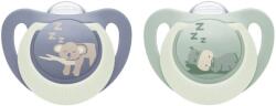 Nuk First Choice Night Hippo/Koala 0-6 m, 2 darab