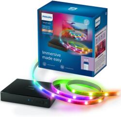 Philips LED-szalag TV készlet + szinkrondoboz HDMI 2.0 75"-85" EU, 220-240V, 20 IRC, 2700/6500K, IP20, Bluetooth, WiFi (2.4 GHz), Alexa, Google Home, Homey, IFTTT, Matter, Samsung Smartthings