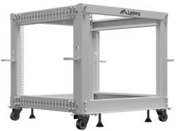 Lanberg Rack Lanberg Open Frame OR01-6109-S, 19 inch, 9U, 600 x 600 mm, Grey (OR01-6109-S)