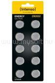 Intenso CR2032 Lítium Gombelem 10db/csomag (INTENSO_7502430) (INTENSO_7502430)
