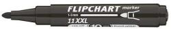 ICO Flipchart marker ICO Artip 11 XXL kerek fekete 1-3mm (18788)