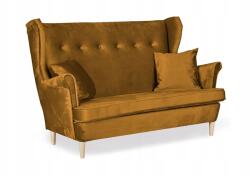  Ari Skandináv Szárnyas Kanapé, Nem Átalakítható, Family Furniture, Aranysárga