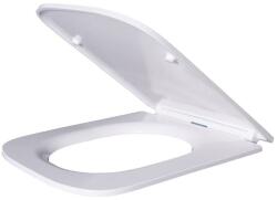 Pepita Capac WC Pepita cu închidere lentă și conector rapid, 43x36cm - alb (LPU-092)