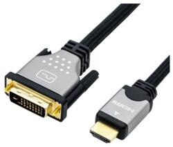 Roline Kábel DVI - HDMI, DVI(24+1) - HDMI, 4K60Hz, M/M, 7.5m, fekete 11.04. 5874-5 (11.04.5874-5)