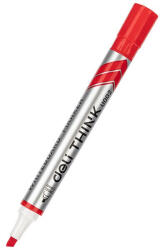 Deli 2-5 mm vágott piros tábla és flipchart marker (DEU00240) - pepita