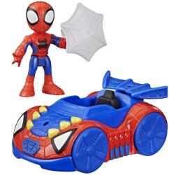 Spidey And His Amazing Friends Spidey si prietenii, Spidey, figurina si masina Figurina
