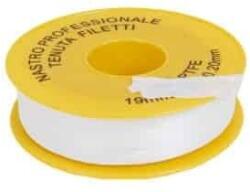  Teflon szalag 0.1mm vastagság, 12mm szélesség, 10m hosszúság tömítéshez