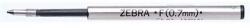 Zebra F Golyóstoll Betét - Kék - 0, 7 mm (F29912)