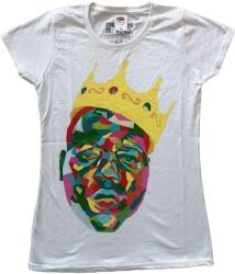 Notorious B. I. G Notorious B. I. G. Crown White S Női Ing (BIGTS04LW01)