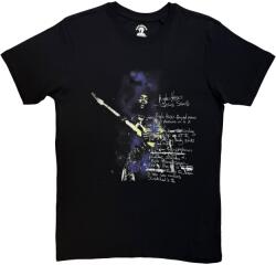 Jimi Hendrix Purple Haze Lyrics Black XL Ing (<![CDATA[JHXTS46MB04]]>)