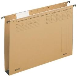 Leitz Dosar suspendat Leitz ALPHA, fund maro, 40 mm
