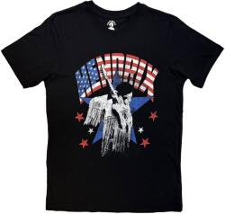 Jimi Hendrix Flag Black M Ing (<![CDATA[JHXTS42MB02]]>)