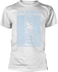 Joy Division Unknown Pleasures Blue on White White XL Ing (JDTS04MW04)